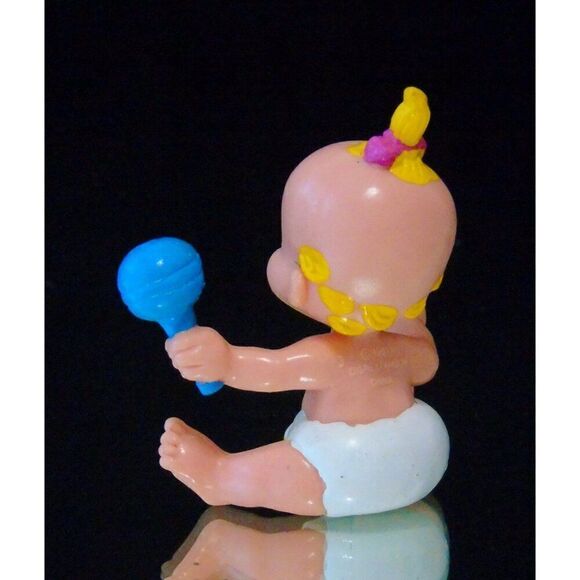 Disney Baby Herman Who Framed Roger Rabbit PVC Toy Vintage 1987 Miniature - Picture 4 of 5